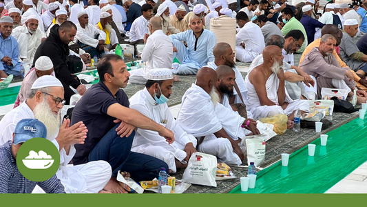 Feed the Fasting Inside Haramain Shareefain